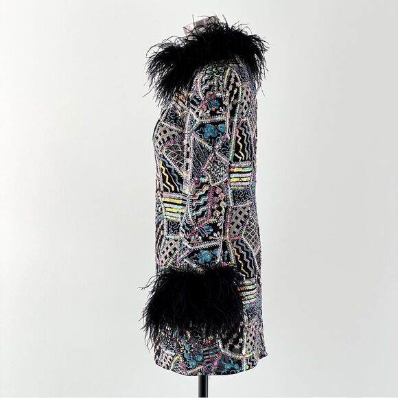 Jovani 09818 Multicolored Cocktail Evening Dress - Picture 6 of 14